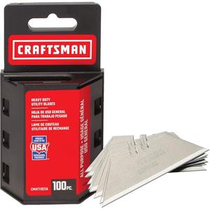 Cuchillas para navaja CRAFTSMAN , Paquete de 100 Unidades