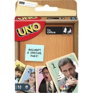 Mattel UNO "The Office" - Juego de Cartas con 112 Tarjetas e Instrucciones